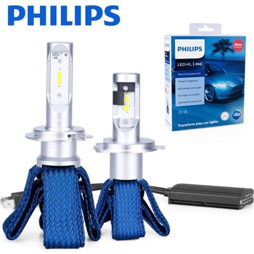 Philips ampoule led h7 lampada led h4 headlight H8 H11 9005 9006 9012 H1R2 H16 HB3 HB4 Ultinon Essential lamps Bulb Car Light