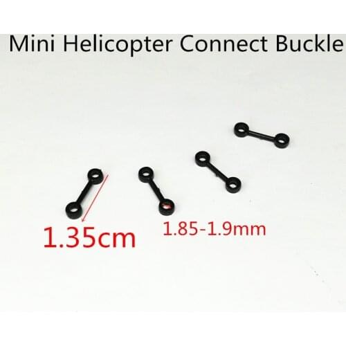 4pcs Free Shipping 1.35cm 1.4cm 14mm Connect Buckles For Mini R/C Helicopter Spare Parts