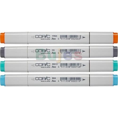 Japan Copic 1 Alcohol-based Ink Marker,Twin Tip Double Head Single Color Art Markers 214 Color Link 4,Non-Toxic Smooth Color