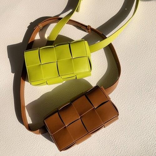 Womens Waist Bag 2021 Designer Fanny Pack Leather Shoulder Belt Bag Small Handbag Luxury Chest Crossbody Phone Bag For Feamle