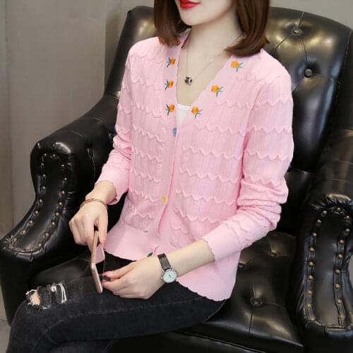 Women Knitted Cardigan Sweater Oversized Cardigan Sweters For Women Crop Top Sweater Fall 2021 Women Clothing Cropped Cardigan