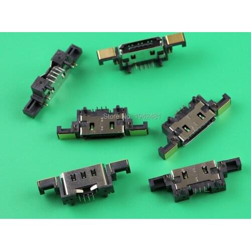 10pcs Original used Power Socket Charging Port Charger socket Connector usb socket for Wii U wiiu console
