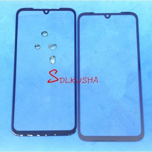10Pcs Front Outer Screen Glass Lens Replacement Touch Screen LCD Cover For Motorola Moto G8 Plus XT2019 G8Plus
