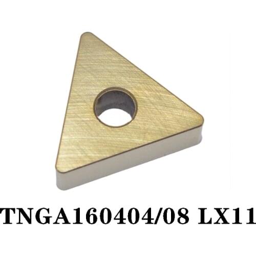 100% Original TNGA TNGA160404 LX11 TNGA160408 Carbide Insert Blades Mechanical Processing CNC lathe Efficient and durable 160408