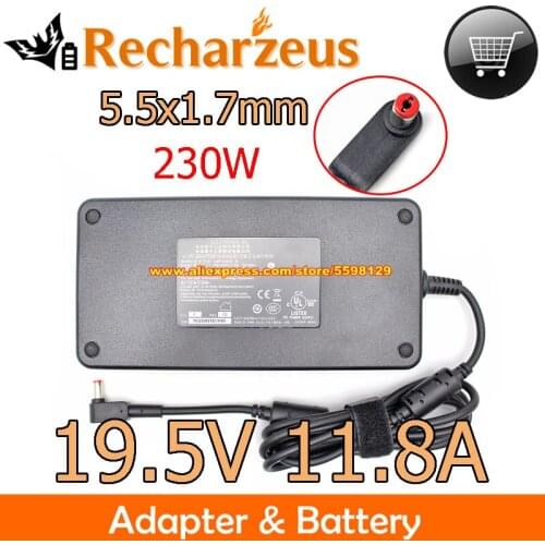 Genuine Delta ADP-230GB B AC Adapter 19.5v 11.8A 230W ADP-180TB F Charger For ACER NITRO 5 AN517-41 Power Supply