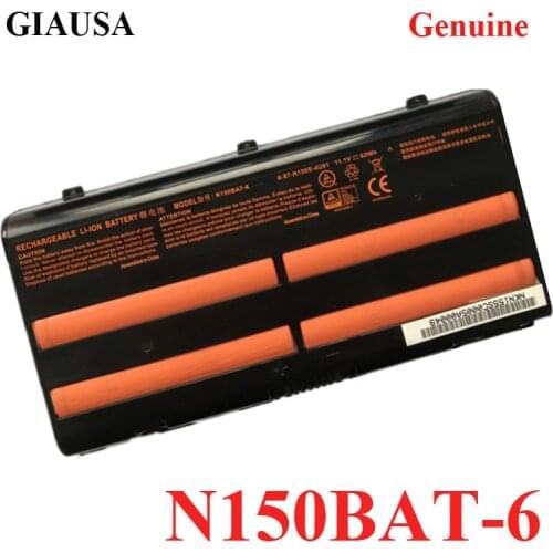 Genuine N150BAT-6 Laptop Battery for Clevo N150BAT-6 N170SD N150SD N151SD N155S 6-87-N150S-4292