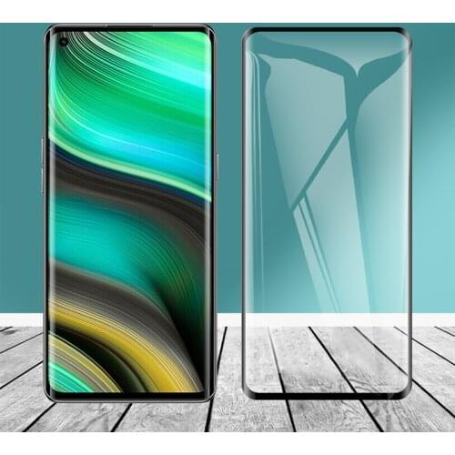 For Realme X7 Pro Ultra / Extreme 9H Hardness 3D Full Cover Slim Toughened Curved Tempered Glass Film Screen Protector Guard