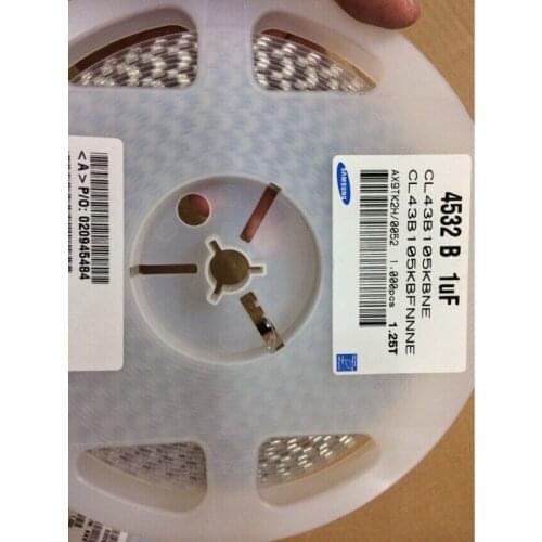 Ceramic capacitors CL43A107MQLNNN 1812 100uF 6.3V X5R ±20% CL42B102KJFNNNE 1808 1nF 2000V X7R ±10% CL32Y475KCVZW6E 1210 4.7uF