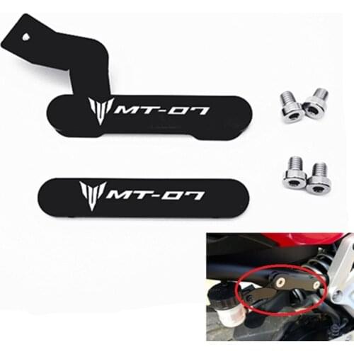 Motorcycle Footrest Cover Passenger Footpeg Removal Delete Kit for YAMAHA MT07 FZ07 2014 2015 2016 2017