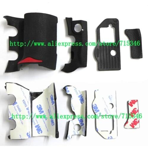 Original NEW A Set of 4 Pieces Grip Rubber Cover Unit For Nikon D300S Digital Camera Body Rubber Shell + Tape
