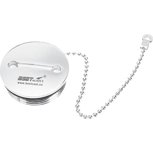 Boat Marine Deck Fill Filler Replacement Cap+Chain Gas Fuel Tank