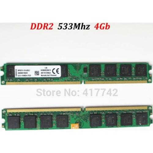 8Gb memoria RAM DDR2 533 4Gb / PC2-4200 PC2 4200 4G 533Mhz ddr 2 4g 4 gb ( for AMD for Intel )-- lifetime warranty