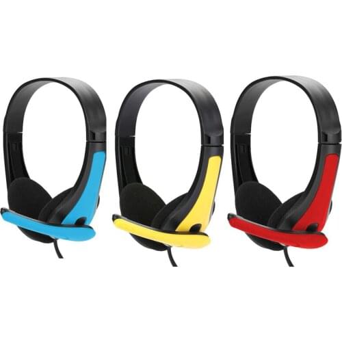 Wired Headset Gamer With Micphone 3.5mm Jack Computer Headphone High-fidelity Gaming Over Ear Earbuds For PC Laptop Earphones