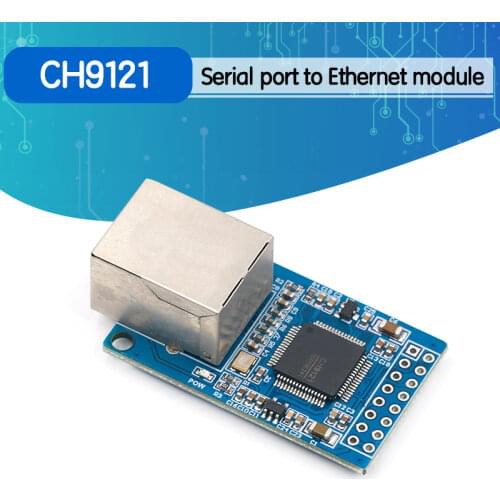 CH9121 Network Module UART Serial port to Ethernet module serial server network module TCP/IP 51/STM32 3.3V 5V