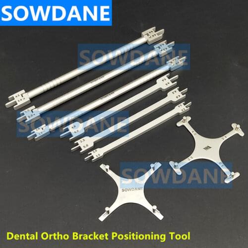 Dental Orthodontic Brace Bracket Positioning Height Wick Gauge High precision Bracket Positioner Dental Ortho Instrument Tool