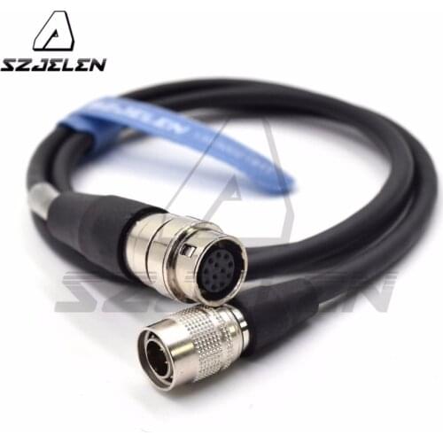 SZJELEN For GH4 Power B4 2/3"Fujinon Nikon Canon Lens Sony/ARRI AMIRA camera Hirose 4 pin 12V power output to 12Pin Hirose