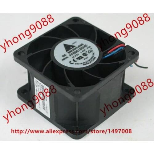 Delta Electronics FFB0612GHE F00 DC 12V 1.40A 60x60x38mm Server Cooling Fan