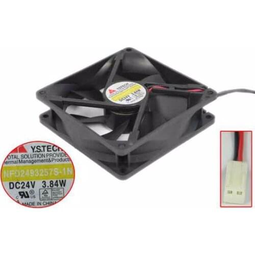 Y.S TECH NFD2493257S-1N DC 24V 3.84W 90x90x25mm 2-wire DC 24V 3.84W 90x90x25mm 2-wire