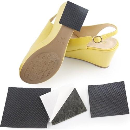 1Pair Durable Anti-Slip Self-Adhesive Shoes Mat Non Slip Insole High Heel Sticker High Heel Sole Protector Pad Cushion