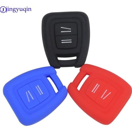2 Button Remote Car Key Silicone Case FOB Cover for Vauxhall Opel Holden Astra Zafira Vectra Tigra Omega Signum Styling