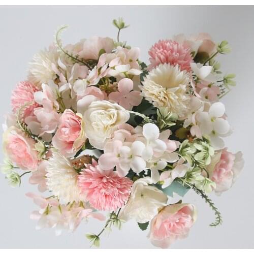 59 cm 8 heads of artificial Zou Jumei true touch artificial bouquet artificial flowers wedding decoration flowers home garden de