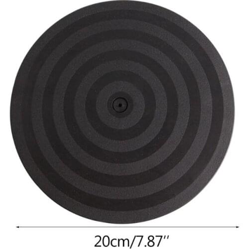 8" Round Bonsai Turntable Rotating Plate Wheel Revolving Home Kitchen Cake Display Stand Ceramic Clay Sculpture Tool