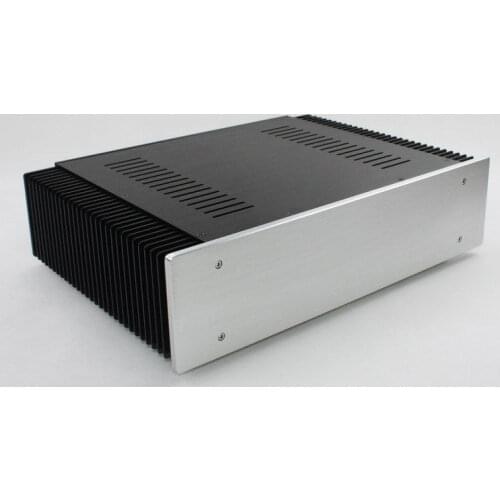 WA61 Aluminum Amplifier Chassis Shell Enclosure Case Box 312x432x110mm