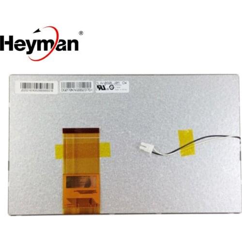 Heyman 8 inch CLAA080LJ01CW LCD screen car Display and 192*117mm 4-wire resistive touch screen Car navigation DVD LCD