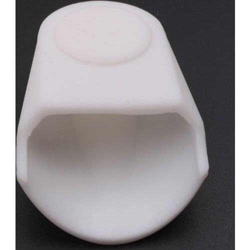 MagiDeal White Sax Mouthpiece Cap Buckle Patches Pads Cap For Soprano Sax