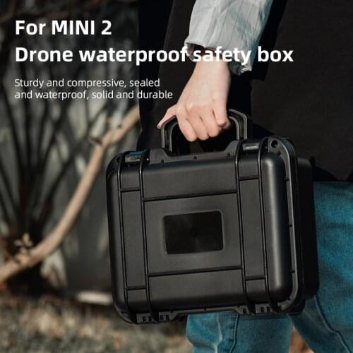 Storage Box Suitcase Carrying Case for MINI 2 Explosion-proof Waterproof Safety Box Shockproof Suitcase Handbag Drone Accessory