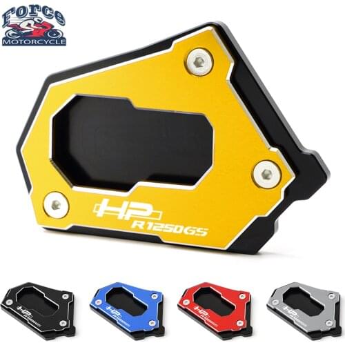 For BMW R 1250 GS R1250GS HP Rallye 2018 2019 2020 2021 Motorcycle CNC Side Stand Enlarge Extension Pad Kickstand Accessories
