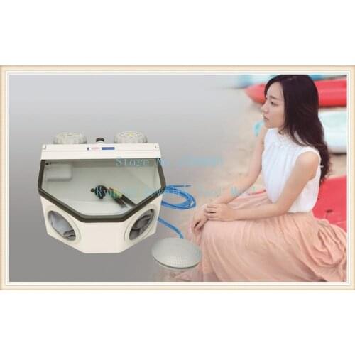 Jewellery making Jewelry Deburring Tools 220V Sandblaster Machine with 2 pens Dental Sandblasting Equipment
