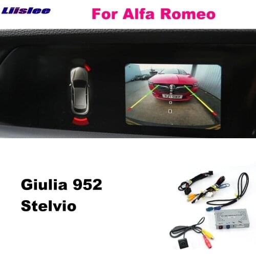 Liislee Reversing Camera Interface Backup Original Monitor Upgrade For Alfa Romeo Stelvio Giulia 952 Carplay