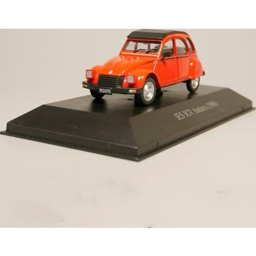 Diecast 1:43 Scale Citroen 1986 Car Model Alloy Vehicle Decoration Collection Souvenir Ornaments Display Collectible Show