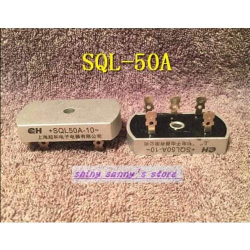 2Pcs/Lot SQL50A Bridge Rectifier 3 Phase Diode 50A Amp 1000V Brand New