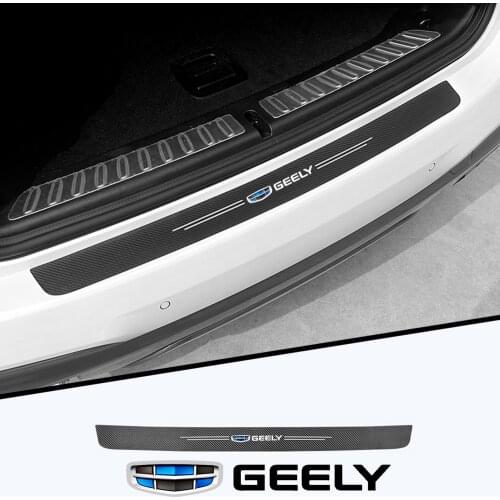 Car trunk Car sticker Accessories for geely atlas coolray BO RUI YUE CK Saloon EMGRAND ec7 GS GC2 GC5 GC6 GC7 GX2 Haoqing Vision