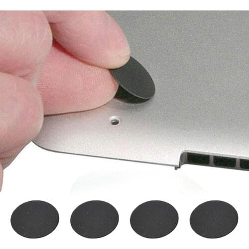 4pcs Bottom Rubber Laptop Stand Replacement Feet Base for MacBook A1278 A1286 A1297 A1425 A1398 A1502 A1369 A1370 A1465 A1466