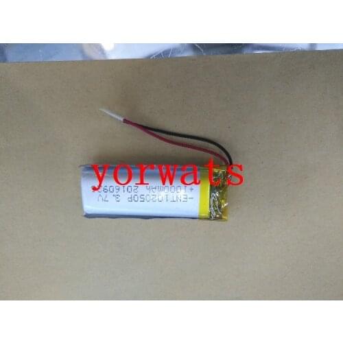 New Hot A Rechargeable Li-ion Cell 3.7V polymer lithium battery 102050 1000mah