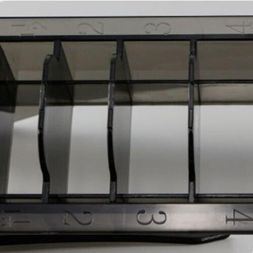 Universal Hair Clipper Limit Comb Storage Box Caliper Case Guide Hair Styling Comb Organizer Tool Barber Accessories HX5B