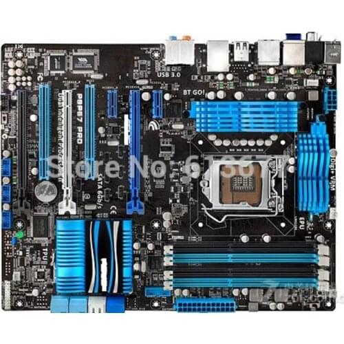 ASUS P8P67 PROoriginal motherboard For intel DDR3 LGA 1155 for I3 I5 I7 CPU 32GB USB3.0 SATA3 P67 used motherboard