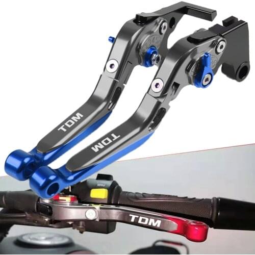 For Yamaha TDM850 TDM 850 1991-2002 1998 1999 2000 2001 Motorcycle Clutch Brake Lever Extendable Adjustable Hand Grip Handlebar