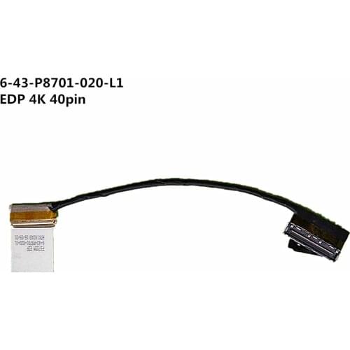 Laptop/Notebook LCD/LED cable for Clevo P870 P870DM P870DM2 P870TM P870KM P870FM 6-43-P8701-020-L1 6-43-P8701-010-L1 30p/40p