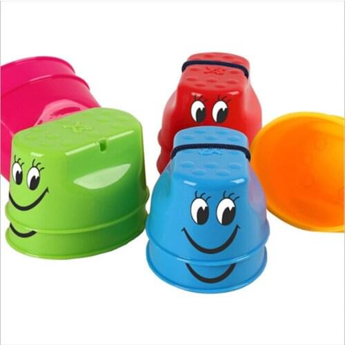 1 Pair Children Outdoor Balance Training Plastic Jumping Stilts Shoes Cute Smile Face Walker Toy Fun Sport Toys Gift For Kids