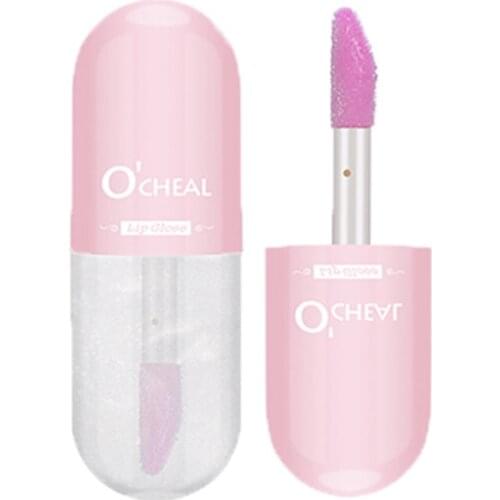 1PCS Colors Oil Lip Balm Lip Mask Oil Moisturizing Transparent Lip Long Lasting Hydrating Lip Gloss Cosmetics Accessories