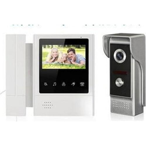 4.3 Inch LCD Display Two Way Intercom Water-proof Video Door Phone