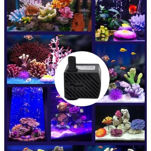 3W Water Pump 180L/H Aquarium Fishtank Electric Submersible Water Pump Aquarium Accessory