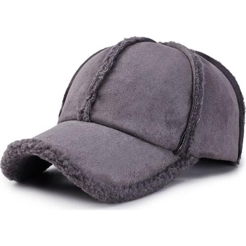 Hot Selling Hot Selling Men Women Winter Hats Baseball Cap Warm Adjustable Sports Wool Solid Color Baseball Hats for Kids