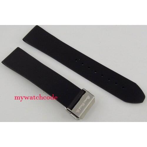 22mm black Strap