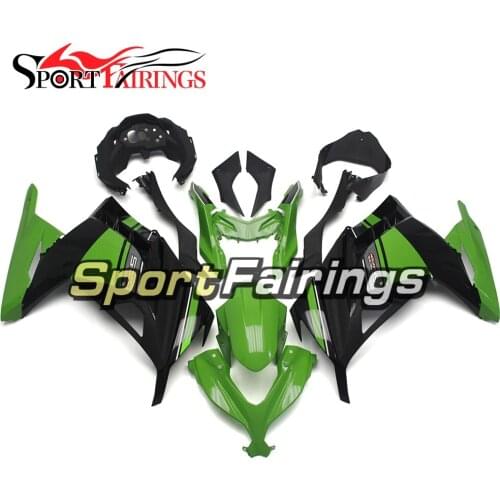 Green Black ABS Plastic Injection Full Sportbike Fairing Bodywork for EX300R Ninja300 2013 2014 2015 Bodywork Hulls New