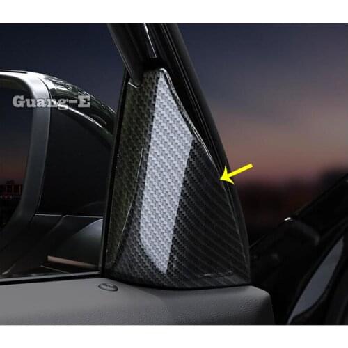 For VW Volkswagen Teramont Atlas 2017 2018 2019 2020 Car Column Interior Audio Speak Cover Window Windshield Side Triangle Trim
